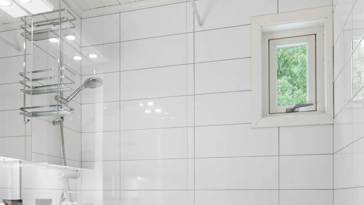 fenetre dans une douche