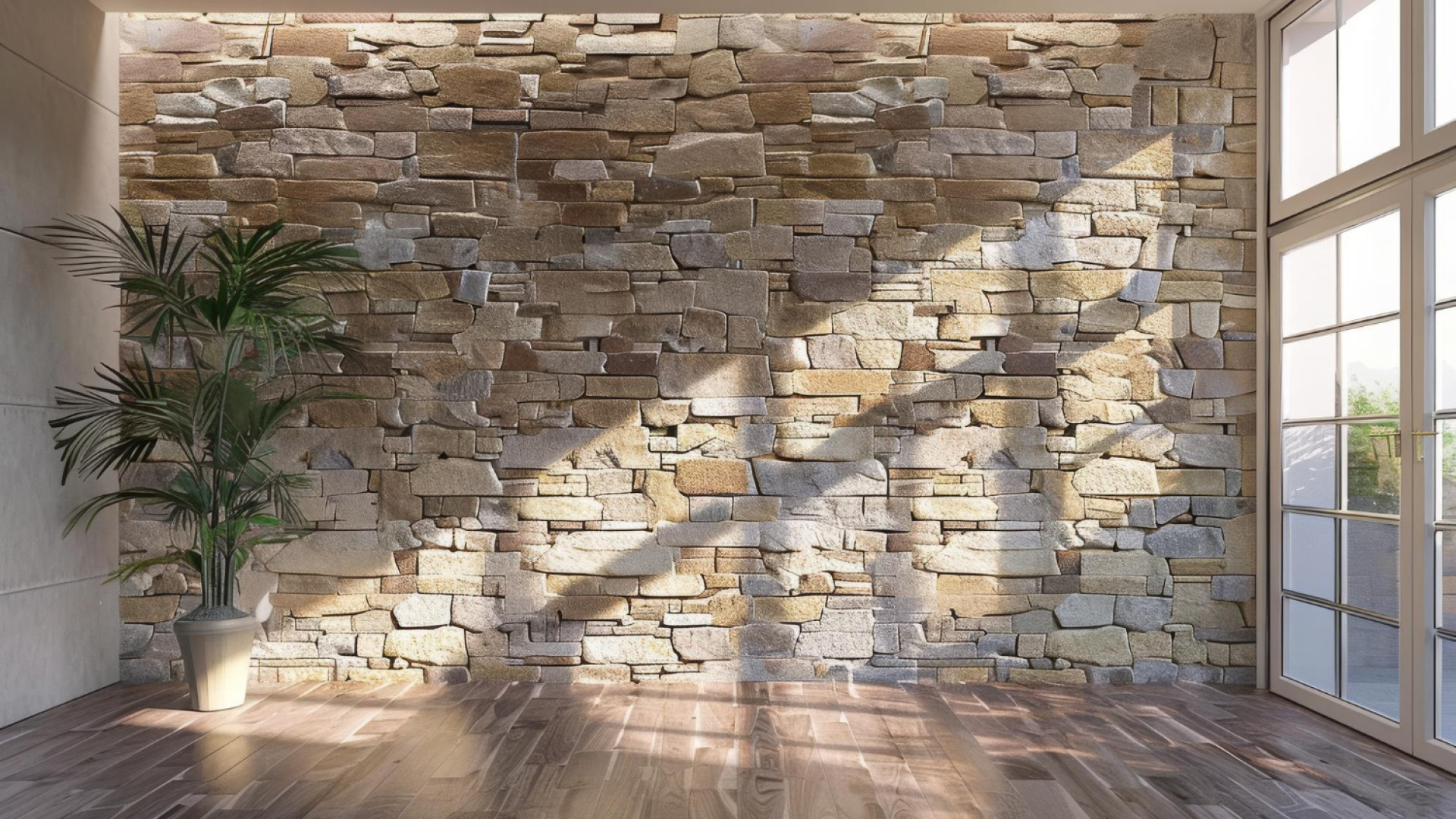 Revêtement mural effet pierre : design moderne ou rustique selon vos envies !